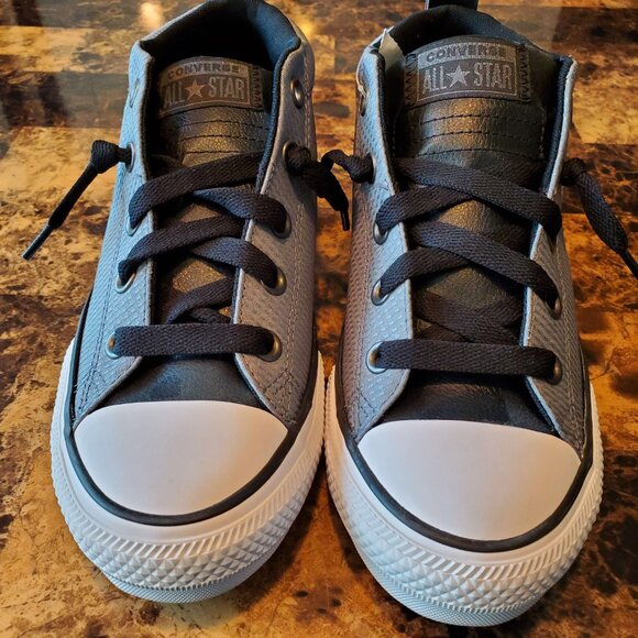 Grey Converse mid top - Picture 4 of 8